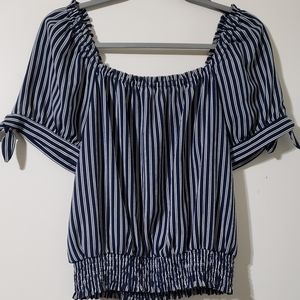 MICHAEL Michael Kors Off Shoulder Top